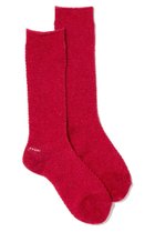 【ユクリ/YUQRI】のFluffy herring bone ソックス レッド|ID: prp329100004797242 ipo3291000000034806199