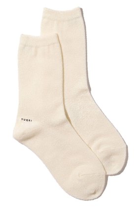 【ユクリ/YUQRI】 Cozy velour ソックス人気、トレンドファッション・服の通販 founy(ファニー) ファッション Fashion レディースファッション Fashion for Women トップス・カットソー Cut & Sew Tops ベロアトップス Velour Tops / Velvet-Look Items ソックス&靴下 Socks & Hosiery レッグウェア・ストッキング Legwear & Hosiery ソックス Socks, Hosiery テクスチャー Texture, Textured Fabric なめらか Smooth, Silky Texture 新作・新入荷 New Arrivals / New In |ID:prp329100004797244