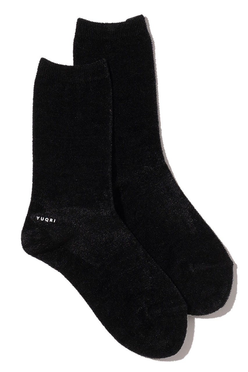 【ユクリ/YUQRI】のCozy velour ソックス インテリア・キッズ・メンズ・レディースファッション・服の通販 founy(ファニー) ファッション Fashion レディースファッション Fashion for Women トップス・カットソー Cut & Sew Tops ベロアトップス Velour Tops / Velvet-Look Items ソックス&靴下 Socks & Hosiery レッグウェア・ストッキング Legwear & Hosiery ソックス Socks, Hosiery テクスチャー Texture, Textured Fabric なめらか Smooth, Silky Texture 新作・新入荷 New Arrivals / New In ブラック|ID: prp329100004797244 ipo3291000000034806210