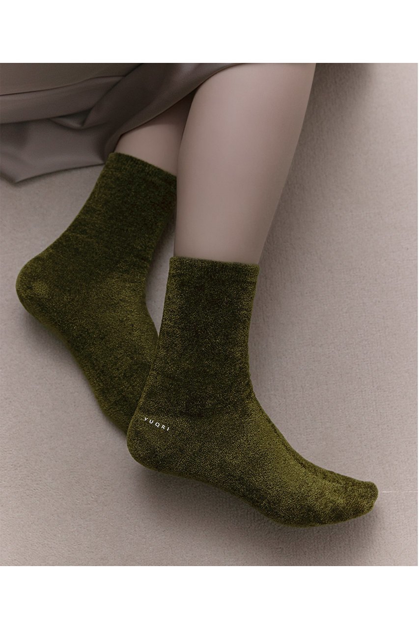 【ユクリ/YUQRI】のCozy velour ソックス 人気、トレンドファッション・服の通販 founy(ファニー) ファッション Fashion レディースファッション Fashion for Women トップス・カットソー Cut & Sew Tops ベロアトップス Velour Tops / Velvet-Look Items ソックス&靴下 Socks & Hosiery レッグウェア・ストッキング Legwear & Hosiery ソックス Socks, Hosiery テクスチャー Texture, Textured Fabric なめらか Smooth, Silky Texture 新作・新入荷 New Arrivals / New In other-2|ID: prp329100004797244 ipo3291000000034806219