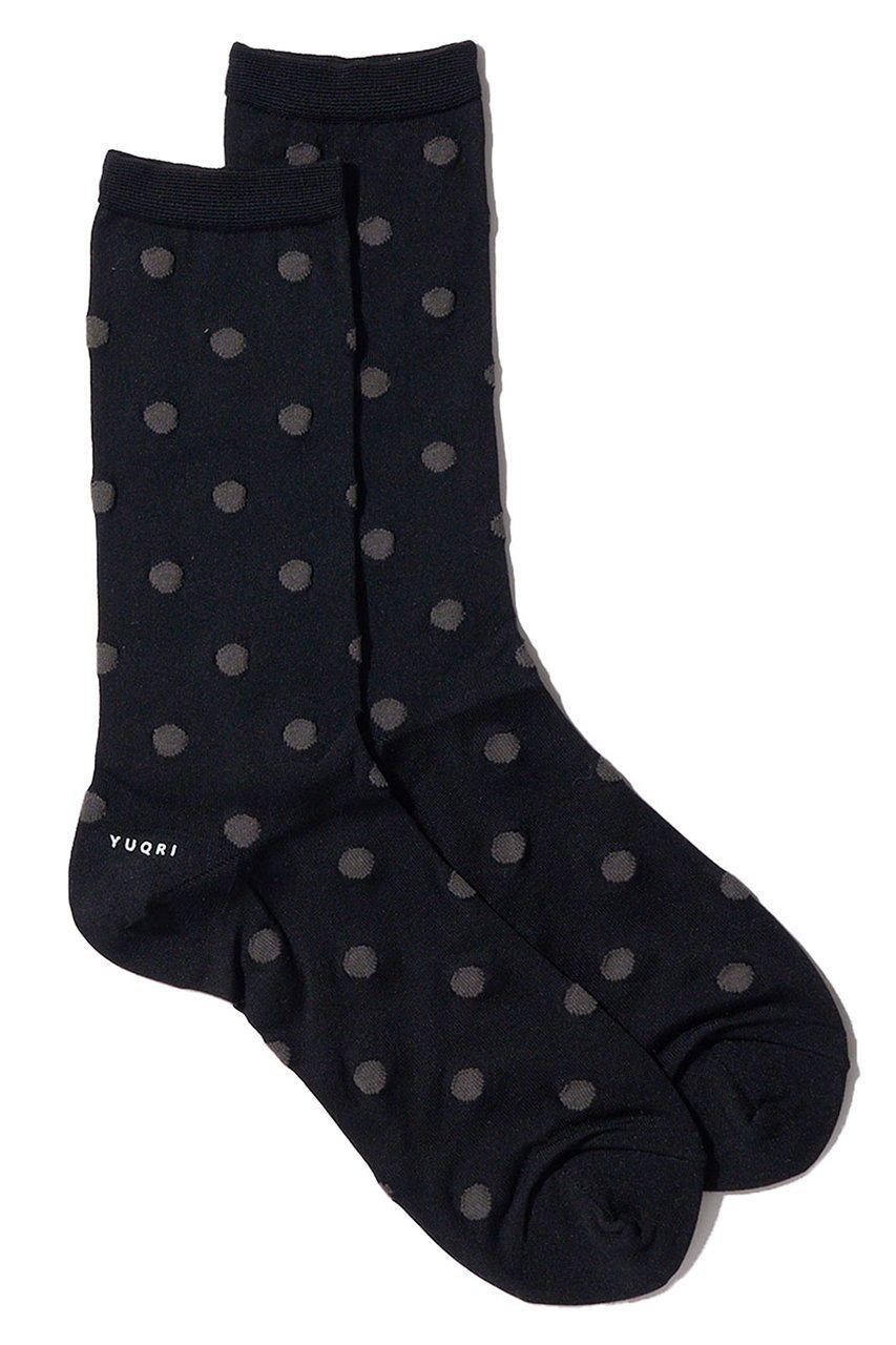 【ユクリ/YUQRI】のPolka ソックス インテリア・キッズ・メンズ・レディースファッション・服の通販 founy(ファニー) ファッション Fashion レディースファッション Fashion for Women ソックス&靴下 Socks & Hosiery レッグウェア・ストッキング Legwear & Hosiery ソックス Socks, Hosiery ドット Polka Dot, Dot Pattern フェミニン Feminine, Girly 新作・新入荷 New Arrivals / New In ブラック|ID: prp329100004797249 ipo3291000000034806249