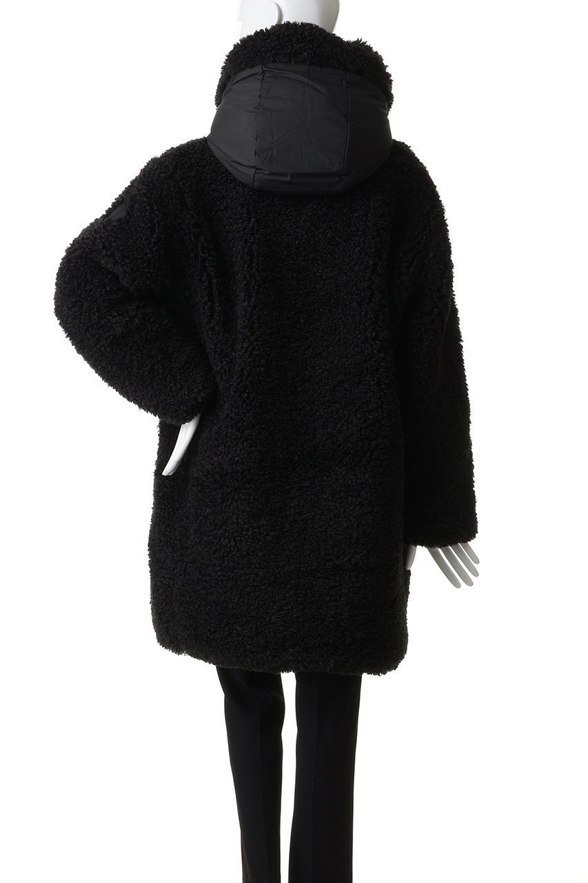 【セーブ ザ ダック/SAVE THE DUCK】のANGELICA D42035W CURL/フェイクファーコクーンロングコート 人気、トレンドファッション・服の通販 founy(ファニー) 　ファッション　Fashion　レディースファッション　Fashion for Women　アウター　Coat / Outerwear Collection　コート・ロングコート・ピーコート　Long Coats, Peacoats & More　フェイクファー　Faux Fur, Imitation Fur　モダン　Modern, Contemporary　ロング　Long, Long-Length　other-4|ID: prp329100004797260 ipo3291000000036692773