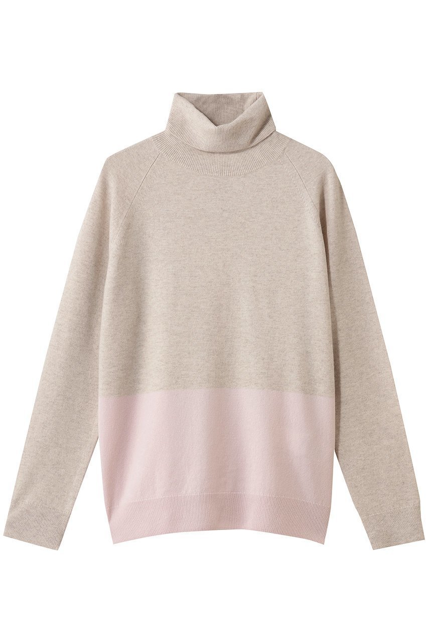 【ベイジ,/BEIGE,】のDEMING(デミング)/タートルニットプルオーバー インテリア・キッズ・メンズ・レディースファッション・服の通販 founy(ファニー) 　ファッション　Fashion　レディースファッション　Fashion for Women　トップス・カットソー　Cut & Sew Tops　ニット　Knit Tops & Sweaters　カジュアルプルオーバー・ニットトップス　Pullovers & Knit Tops / Casual Pullovers　インナー　Innerwear　ジャケット　Jacket, Outerwear　スマート　Smart, Elegant　タートルネック　Turtleneck, High Neck　ロング　Long, Long-Length　エレガント 上品　Elegant　Taupe × Nude|ID: prp329100004797263 ipo3291000000035861652