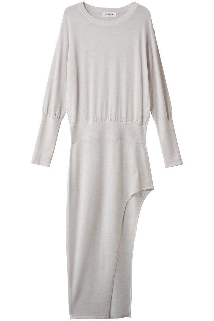 【ガリャルダガランテ/GALLARDAGALANTE】の【HERITANOVUM】アシンメトリーニットワンピ インテリア・キッズ・メンズ・レディースファッション・服の通販 founy(ファニー) https://founy.com/ ファッション Fashion レディースファッション Fashion for Women ワンピース Dresses ニットワンピース Knit Dresses チュニック Tunic Tops & Dresses アシンメトリー Asymmetrical Style チュニック Tunic, Long Top デニム Denim, Jeans Material ロング Long, Long-Length ワイド Wide, Wide Fit エレガント 上品 Elegant 新作・新入荷 New Arrivals / New In |ID: prp329100004797268 ipo3291000000034806407