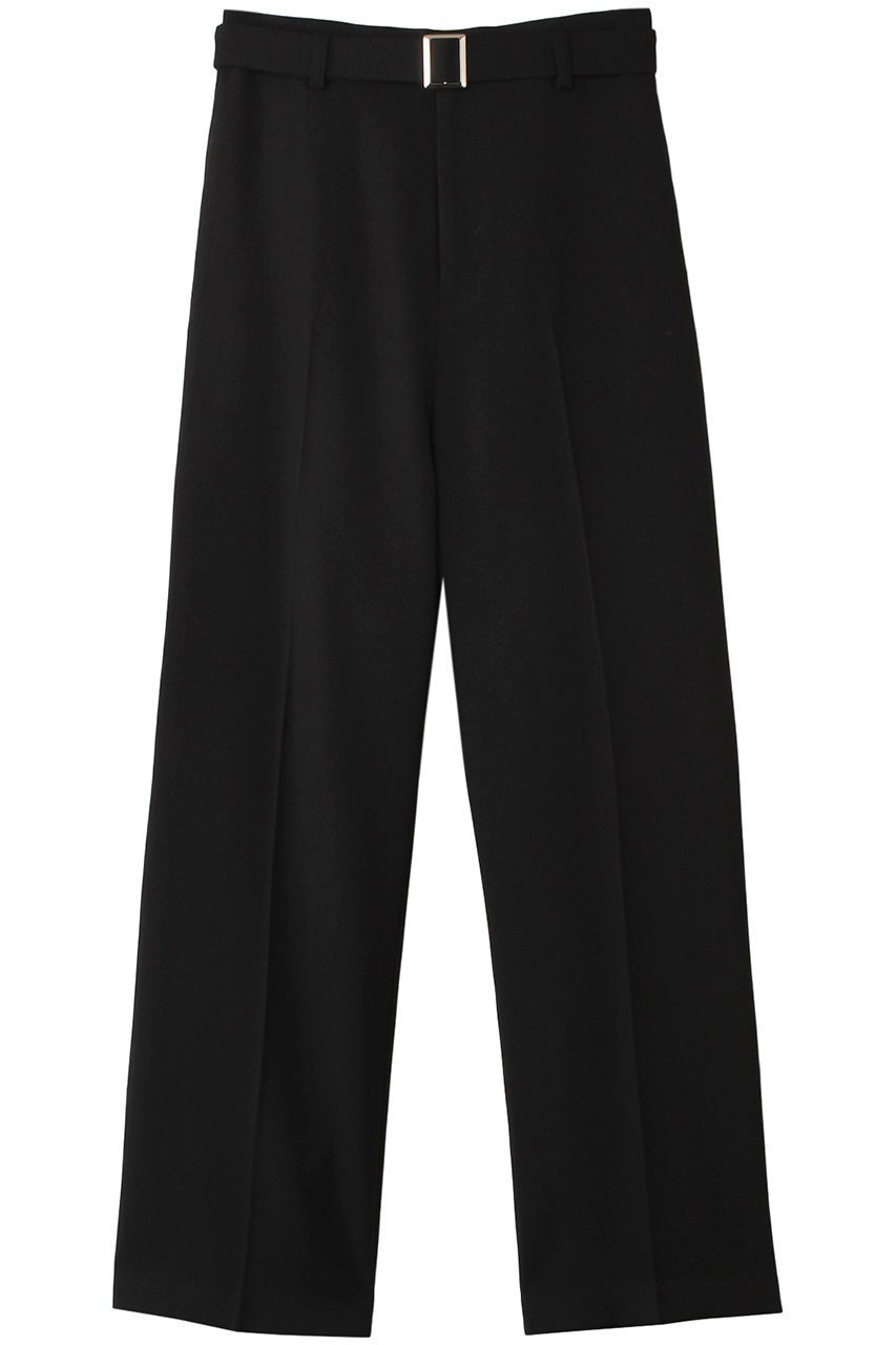 【ミディウミソリッド/MIDIUMISOLID】のcenter press tepered PT with belt.M パンツ インテリア・キッズ・メンズ・レディースファッション・服の通販 founy(ファニー) ファッション Fashion レディースファッション Fashion for Women パンツ Pants & Trousers シンプル Simple, Minimal ジャケット Jacket, Outerwear スニーカー Sneakers, Trainers センター Center, Center Line ダウン Down, Puffer テーパード Tapered, Tapered Pants ワイド Wide, Wide Fit black|ID: prp329100004797271 ipo3291000000034806435