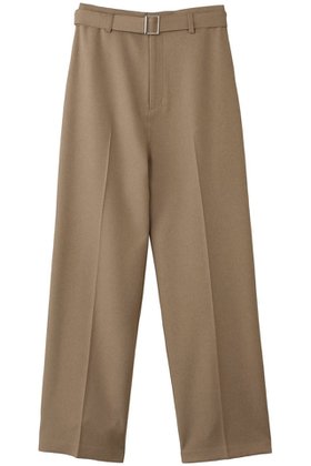 【ミディウミソリッド/MIDIUMISOLID】 center press tepered PT with belt.M パンツ人気、トレンドファッション・服の通販 founy(ファニー) ファッション Fashion レディースファッション Fashion for Women パンツ Pants & Trousers シンプル Simple, Minimal ジャケット Jacket, Outerwear スニーカー Sneakers, Trainers センター Center, Center Line ダウン Down, Puffer テーパード Tapered, Tapered Pants ワイド Wide, Wide Fit |ID:prp329100004797271