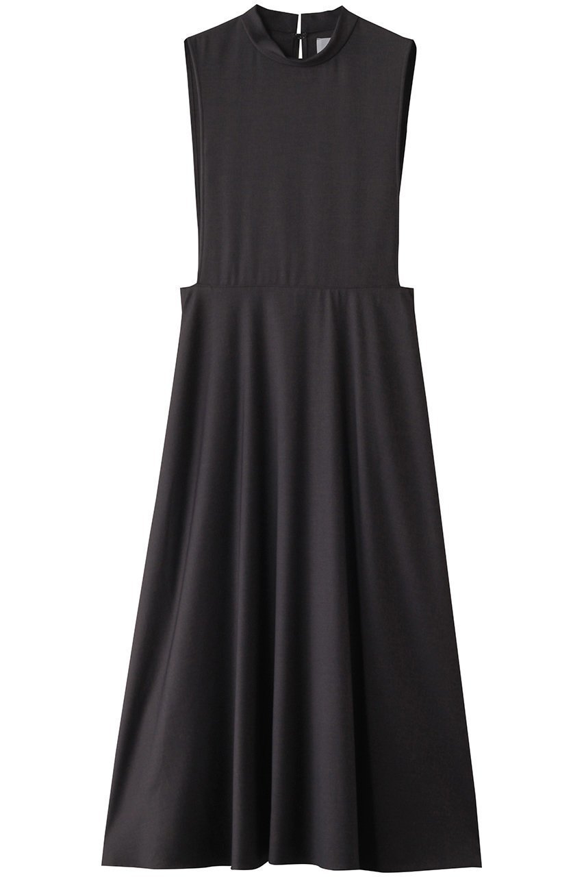 【ミディウミソリッド/MIDIUMISOLID】のback slit over flare OP.S ワンピース インテリア・キッズ・メンズ・レディースファッション・服の通販 founy(ファニー) ファッション Fashion レディースファッション Fashion for Women ワンピース Dresses チュニック Tunic Tops & Dresses アクセサリー Fashion Accessories シンプル Simple, Minimal ジャケット Jacket, Outerwear スリット Slit, Slit Detail チュニック Tunic, Long Top ノースリーブ Sleeveless, No-Sleeve フィット Fit, Slim Fit フォーマル Formal, Dressy フレア Flare, Flared ロング Long, Long-Length エレガント 上品 Elegant 再入荷 Restock / Back in Stock c.gray|ID: prp329100004797273 ipo3291000000034806443