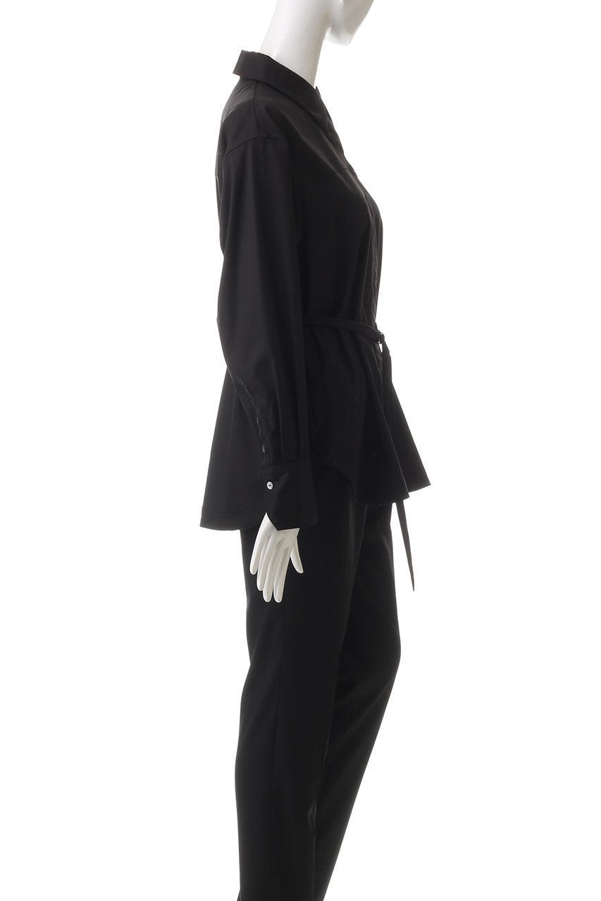 【ミディウミソリッド/MIDIUMISOLID】のshirt with belt.M シャツ 人気、トレンドファッション・服の通販 founy(ファニー) ファッション Fashion レディースファッション Fashion for Women トップス・カットソー Cut & Sew Tops シャツ・ブラウス・オフィスカジュアル Elegant Blouses & Button-Ups インナー Innerwear スリーブ Sleeve, Long Sleeve / Short Sleeve ベーシック Basic, Essential ロング Long, Long-Length 再入荷 Restock / Back in Stock other-3|ID: prp329100004797275 ipo3291000000034806475