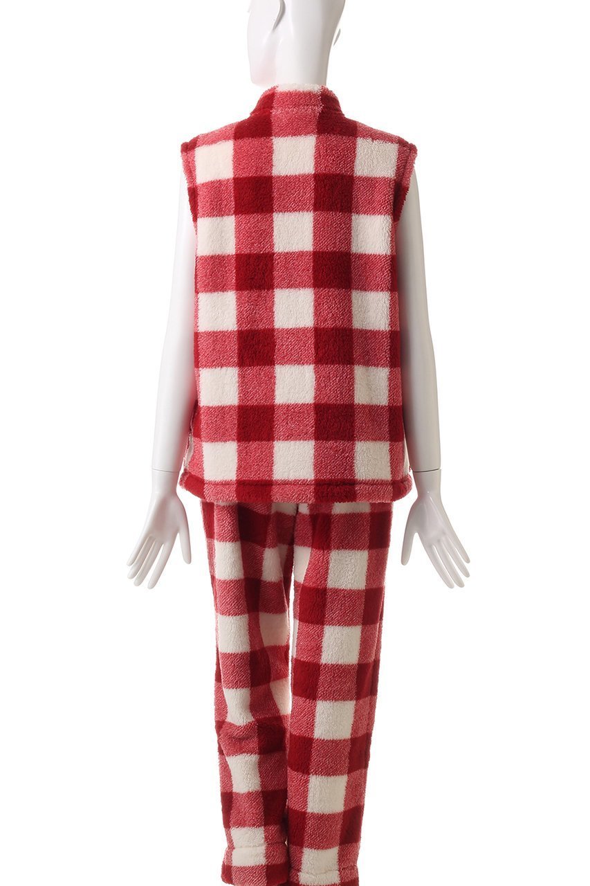 【キッドブルー/KID BLUE】の24シャギーギンガムベスト 人気、トレンドファッション・服の通販 founy(ファニー) ファッション Fashion レディースファッション Fashion for Women アウター Coat / Outerwear Collection トップス・カットソー Cut & Sew Tops ベスト&ジレ / 重ね着スタイル Vests & Gilets ギンガム Gingham, Gingham Fabric チェック Check, Plaid, Tartan パジャマ Pajamas, Sleepwear フロント Front, Front Design ベスト Vest, Waistcoat ポケット Pocket, Pocket Detail モコモコ Fuzzy, Fluffy 人気 Popular, Best Seller 再入荷 Restock / Back in Stock 定番 Standard, Basic Item 無地 Plain, Solid Color other-4|ID: prp329100004797283 ipo3291000000034806567