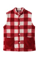 【キッドブルー/KID BLUE】の24シャギーギンガムベスト 人気、トレンドファッション・服の通販 founy(ファニー) ファッション Fashion レディースファッション Fashion for Women アウター Coat / Outerwear Collection トップス・カットソー Cut & Sew Tops ベスト&ジレ / 重ね着スタイル Vests & Gilets ギンガム Gingham, Gingham Fabric チェック Check, Plaid, Tartan パジャマ Pajamas, Sleepwear フロント Front, Front Design ベスト Vest, Waistcoat ポケット Pocket, Pocket Detail モコモコ Fuzzy, Fluffy 人気 Popular, Best Seller 再入荷 Restock / Back in Stock 定番 Standard, Basic Item 無地 Plain, Solid Color |ID:prp329100004797283