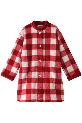 【キッドブルー/KID BLUE】 24シャギーギンガムガウン人気、トレンドファッション・服の通販 founy(ファニー) ファッション Fashion レディースファッション Fashion for Women トップス・カットソー Cut & Sew Tops ガウン Gown, Robe ギンガム Gingham, Gingham Fabric スリーブ Sleeve, Long Sleeve / Short Sleeve チェック Check, Plaid, Tartan パジャマ Pajamas, Sleepwear ミドル Middle Length, Mid Height モコモコ Fuzzy, Fluffy ロング Long, Long-Length 再入荷 Restock / Back in Stock 冬 Winter / This Winter |ID:prp329100004797284