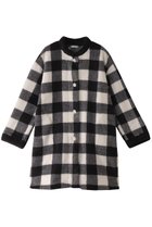【キッドブルー/KID BLUE】の24シャギーギンガムガウン ブラック|ID: prp329100004797284 ipo3291000000035698977