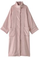 【キッドブルー/KID BLUE】の23リジットシャギーガウン 人気、トレンドファッション・服の通販 founy(ファニー) ファッション Fashion レディースファッション Fashion for Women ワンピース Dresses おすすめ Recommended / Our Picks なめらか Smooth, Silky Texture ガウン Gown, Robe スタンド Stand Collar, Upright Stand セットアップ Set-Up, Coordinated Outfit パジャマ Pajamas, Sleepwear リラックス Relax, Relaxed Fit ロング Long, Long-Length 再入荷 Restock / Back in Stock A/W・秋冬 Autumn/Winter |ID:prp329100004797286