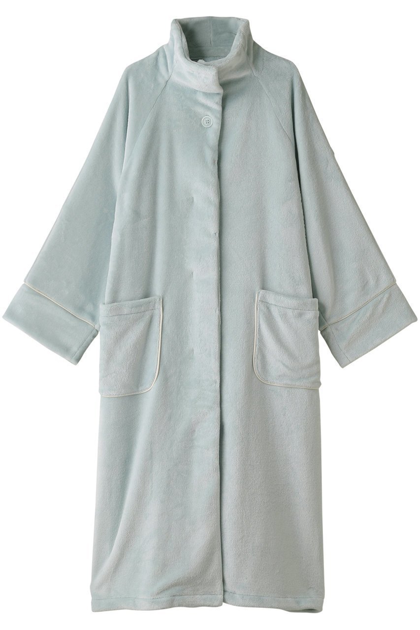 【キッドブルー/KID BLUE】の23リジットシャギーガウン インテリア・キッズ・メンズ・レディースファッション・服の通販 founy(ファニー) 　ファッション　Fashion　レディースファッション　Fashion for Women　ワンピース　Dresses　おすすめ　Recommended / Our Picks　なめらか　Smooth, Silky Texture　ガウン　Gown, Robe　スタンド　Stand Collar, Upright Stand　セットアップ　Set-Up, Coordinated Outfit　パジャマ　Pajamas, Sleepwear　リラックス　Relax, Relaxed Fit　ロング　Long, Long-Length　再入荷　Restock / Back in Stock　A/W・秋冬　Autumn/Winter　ペパーミント|ID: prp329100004797286 ipo3291000000036058215