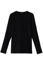 【ミズイロ インド/mizuiro ind】のcrew neck long slv T Tシャツ 人気、トレンドファッション・服の通販 founy(ファニー) ファッション Fashion レディースファッション Fashion for Women トップス・カットソー Cut & Sew Tops シャツ・ブラウス・オフィスカジュアル Elegant Blouses & Button-Ups ロングTシャツ・Tシャツ Longline T-Shirts & Tees カットソー・ベーシックTシャツ Cut-and-Sewn Tops / Stretch Tees & Basics なめらか Smooth, Silky Texture インナー Innerwear シンプル Simple, Minimal スリーブ Sleeve, Long Sleeve / Short Sleeve ベーシック Basic, Essential ロング Long, Long-Length 再入荷 Restock / Back in Stock thumbnail black|ID: prp329100004797288 ipo3291000000034806614