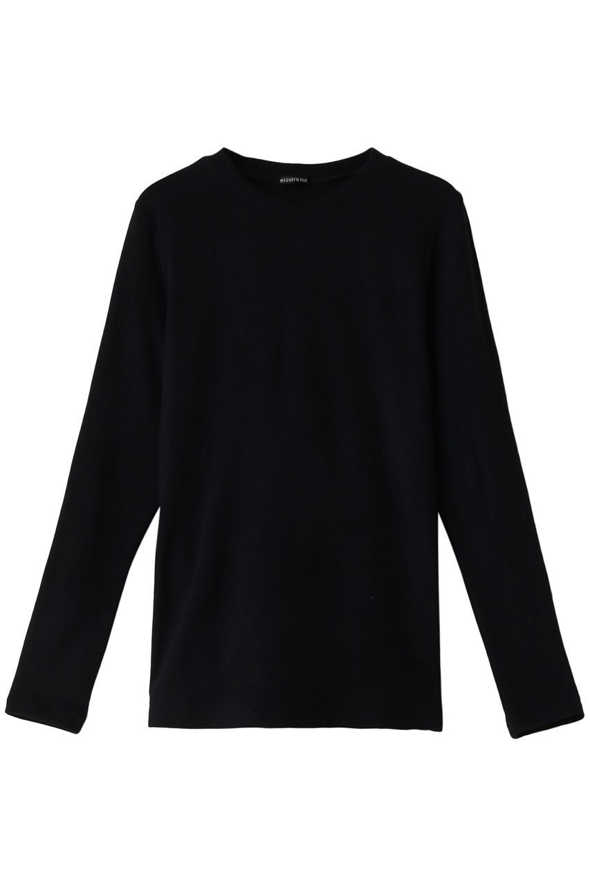 【ミズイロ インド/mizuiro ind】のcrew neck long slv T Tシャツ インテリア・キッズ・メンズ・レディースファッション・服の通販 founy(ファニー) ファッション Fashion レディースファッション Fashion for Women トップス・カットソー Cut & Sew Tops シャツ・ブラウス・オフィスカジュアル Elegant Blouses & Button-Ups ロングTシャツ・Tシャツ Longline T-Shirts & Tees カットソー・ベーシックTシャツ Cut-and-Sewn Tops / Stretch Tees & Basics なめらか Smooth, Silky Texture インナー Innerwear シンプル Simple, Minimal スリーブ Sleeve, Long Sleeve / Short Sleeve ベーシック Basic, Essential ロング Long, Long-Length 再入荷 Restock / Back in Stock black|ID: prp329100004797288 ipo3291000000034806614