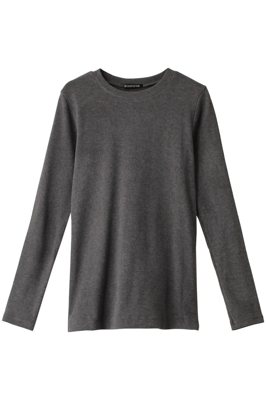 【ミズイロ インド/mizuiro ind】のcrew neck long slv T Tシャツ インテリア・キッズ・メンズ・レディースファッション・服の通販 founy(ファニー) ファッション Fashion レディースファッション Fashion for Women トップス・カットソー Cut & Sew Tops シャツ・ブラウス・オフィスカジュアル Elegant Blouses & Button-Ups ロングTシャツ・Tシャツ Longline T-Shirts & Tees カットソー・ベーシックTシャツ Cut-and-Sewn Tops / Stretch Tees & Basics なめらか Smooth, Silky Texture インナー Innerwear シンプル Simple, Minimal スリーブ Sleeve, Long Sleeve / Short Sleeve ベーシック Basic, Essential ロング Long, Long-Length 再入荷 Restock / Back in Stock gray|ID: prp329100004797288 ipo3291000000034806615
