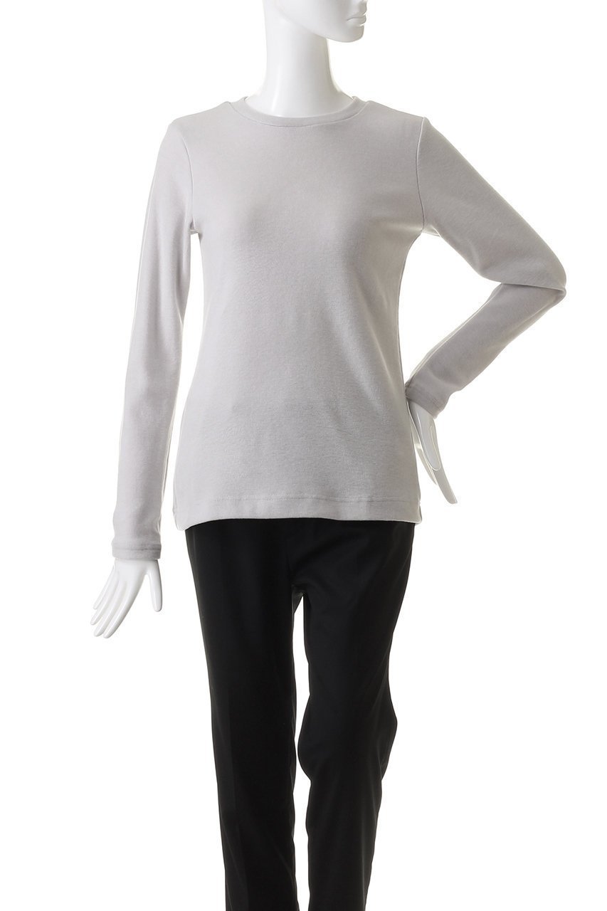 【ミズイロ インド/mizuiro ind】のcrew neck long slv T Tシャツ 人気、トレンドファッション・服の通販 founy(ファニー) ファッション Fashion レディースファッション Fashion for Women トップス・カットソー Cut & Sew Tops シャツ・ブラウス・オフィスカジュアル Elegant Blouses & Button-Ups ロングTシャツ・Tシャツ Longline T-Shirts & Tees カットソー・ベーシックTシャツ Cut-and-Sewn Tops / Stretch Tees & Basics なめらか Smooth, Silky Texture インナー Innerwear シンプル Simple, Minimal スリーブ Sleeve, Long Sleeve / Short Sleeve ベーシック Basic, Essential ロング Long, Long-Length 再入荷 Restock / Back in Stock other-2|ID: prp329100004797288 ipo3291000000034806616