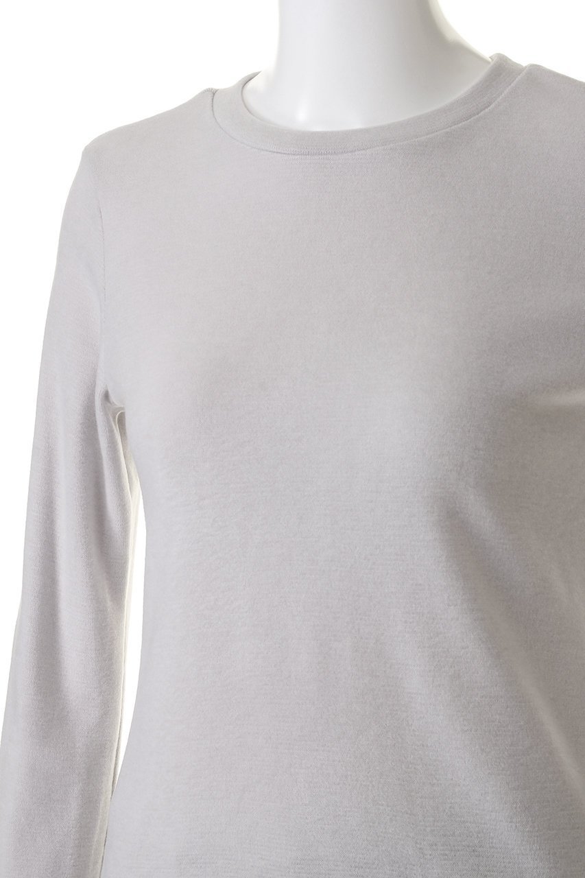 【ミズイロ インド/mizuiro ind】のcrew neck long slv T Tシャツ 人気、トレンドファッション・服の通販 founy(ファニー) ファッション Fashion レディースファッション Fashion for Women トップス・カットソー Cut & Sew Tops シャツ・ブラウス・オフィスカジュアル Elegant Blouses & Button-Ups ロングTシャツ・Tシャツ Longline T-Shirts & Tees カットソー・ベーシックTシャツ Cut-and-Sewn Tops / Stretch Tees & Basics なめらか Smooth, Silky Texture インナー Innerwear シンプル Simple, Minimal スリーブ Sleeve, Long Sleeve / Short Sleeve ベーシック Basic, Essential ロング Long, Long-Length 再入荷 Restock / Back in Stock other-5|ID: prp329100004797288 ipo3291000000034806619