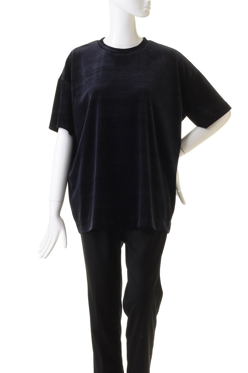 【ミズイロ インド/mizuiro ind】のvelour wide T Tシャツ 人気、トレンドファッション・服の通販 founy(ファニー) ファッション Fashion レディースファッション Fashion for Women トップス・カットソー Cut & Sew Tops シャツ・ブラウス・オフィスカジュアル Elegant Blouses & Button-Ups ロングTシャツ・Tシャツ Longline T-Shirts & Tees カットソー・ベーシックTシャツ Cut-and-Sewn Tops / Stretch Tees & Basics ベロアトップス Velour Tops / Velvet-Look Items ショート Short, Short Length シンプル Simple, Minimal スリーブ Sleeve, Long Sleeve / Short Sleeve ワイド Wide, Wide Fit 再入荷 Restock / Back in Stock other-2|ID: prp329100004797289 ipo3291000000034806624