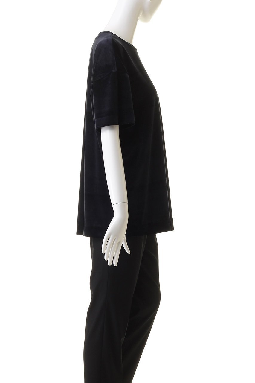 【ミズイロ インド/mizuiro ind】のvelour wide T Tシャツ 人気、トレンドファッション・服の通販 founy(ファニー) ファッション Fashion レディースファッション Fashion for Women トップス・カットソー Cut & Sew Tops シャツ・ブラウス・オフィスカジュアル Elegant Blouses & Button-Ups ロングTシャツ・Tシャツ Longline T-Shirts & Tees カットソー・ベーシックTシャツ Cut-and-Sewn Tops / Stretch Tees & Basics ベロアトップス Velour Tops / Velvet-Look Items ショート Short, Short Length シンプル Simple, Minimal スリーブ Sleeve, Long Sleeve / Short Sleeve ワイド Wide, Wide Fit 再入荷 Restock / Back in Stock other-3|ID: prp329100004797289 ipo3291000000034806625