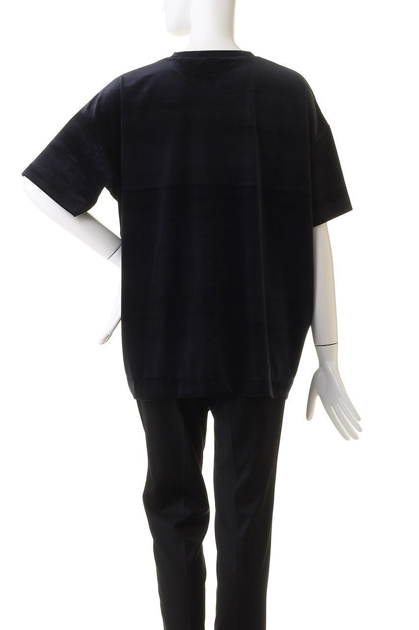 【ミズイロ インド/mizuiro ind】のvelour wide T Tシャツ 人気、トレンドファッション・服の通販 founy(ファニー) ファッション Fashion レディースファッション Fashion for Women トップス・カットソー Cut & Sew Tops シャツ・ブラウス・オフィスカジュアル Elegant Blouses & Button-Ups ロングTシャツ・Tシャツ Longline T-Shirts & Tees カットソー・ベーシックTシャツ Cut-and-Sewn Tops / Stretch Tees & Basics ベロアトップス Velour Tops / Velvet-Look Items ショート Short, Short Length シンプル Simple, Minimal スリーブ Sleeve, Long Sleeve / Short Sleeve ワイド Wide, Wide Fit 再入荷 Restock / Back in Stock other-4|ID: prp329100004797289 ipo3291000000034806626