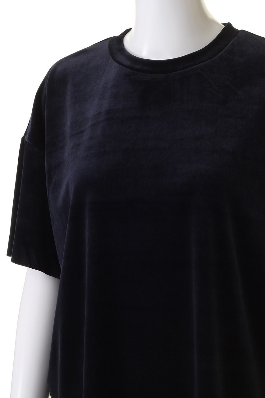 【ミズイロ インド/mizuiro ind】のvelour wide T Tシャツ 人気、トレンドファッション・服の通販 founy(ファニー) ファッション Fashion レディースファッション Fashion for Women トップス・カットソー Cut & Sew Tops シャツ・ブラウス・オフィスカジュアル Elegant Blouses & Button-Ups ロングTシャツ・Tシャツ Longline T-Shirts & Tees カットソー・ベーシックTシャツ Cut-and-Sewn Tops / Stretch Tees & Basics ベロアトップス Velour Tops / Velvet-Look Items ショート Short, Short Length シンプル Simple, Minimal スリーブ Sleeve, Long Sleeve / Short Sleeve ワイド Wide, Wide Fit 再入荷 Restock / Back in Stock other-5|ID: prp329100004797289 ipo3291000000034806627