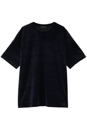 【ミズイロ インド/mizuiro ind】 velour wide T Tシャツ人気、トレンドファッション・服の通販 founy(ファニー) ファッション Fashion レディースファッション Fashion for Women トップス・カットソー Cut & Sew Tops シャツ・ブラウス・オフィスカジュアル Elegant Blouses & Button-Ups ロングTシャツ・Tシャツ Longline T-Shirts & Tees カットソー・ベーシックTシャツ Cut-and-Sewn Tops / Stretch Tees & Basics ベロアトップス Velour Tops / Velvet-Look Items ショート Short, Short Length シンプル Simple, Minimal スリーブ Sleeve, Long Sleeve / Short Sleeve ワイド Wide, Wide Fit |ID:prp329100004797289