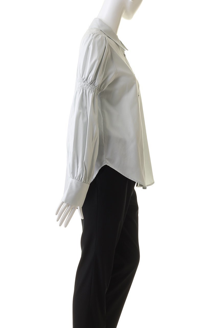 【ミディウミソリッド/MIDIUMISOLID】のarm volume sleeve shirt シャツ 人気、トレンドファッション・服の通販 founy(ファニー) ファッション Fashion レディースファッション Fashion for Women トップス・カットソー Cut & Sew Tops シャツ・ブラウス・オフィスカジュアル Elegant Blouses & Button-Ups ボリューム袖・フリルスリーブブラウス Voluminous & Ruffle Sleeves / Puffy Sleeve Tops スリーブ Sleeve, Long Sleeve / Short Sleeve トレンド Trend, Trending Now ロング Long, Long-Length 再入荷 Restock / Back in Stock other-3|ID: prp329100004797292 ipo3291000000034806664