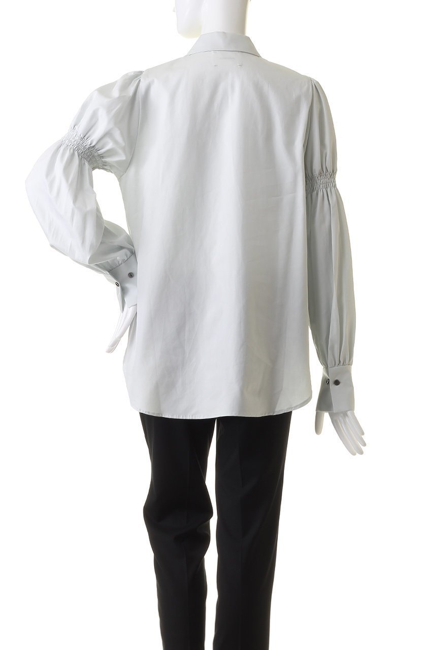 【ミディウミソリッド/MIDIUMISOLID】のarm volume sleeve shirt シャツ 人気、トレンドファッション・服の通販 founy(ファニー) ファッション Fashion レディースファッション Fashion for Women トップス・カットソー Cut & Sew Tops シャツ・ブラウス・オフィスカジュアル Elegant Blouses & Button-Ups ボリューム袖・フリルスリーブブラウス Voluminous & Ruffle Sleeves / Puffy Sleeve Tops スリーブ Sleeve, Long Sleeve / Short Sleeve トレンド Trend, Trending Now ロング Long, Long-Length 再入荷 Restock / Back in Stock other-4|ID: prp329100004797292 ipo3291000000034806665