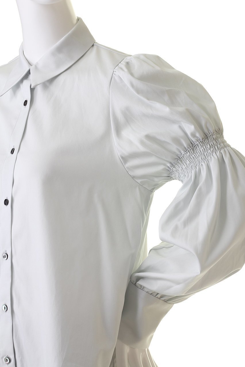 【ミディウミソリッド/MIDIUMISOLID】のarm volume sleeve shirt シャツ 人気、トレンドファッション・服の通販 founy(ファニー) ファッション Fashion レディースファッション Fashion for Women トップス・カットソー Cut & Sew Tops シャツ・ブラウス・オフィスカジュアル Elegant Blouses & Button-Ups ボリューム袖・フリルスリーブブラウス Voluminous & Ruffle Sleeves / Puffy Sleeve Tops スリーブ Sleeve, Long Sleeve / Short Sleeve トレンド Trend, Trending Now ロング Long, Long-Length 再入荷 Restock / Back in Stock other-5|ID: prp329100004797292 ipo3291000000034806666