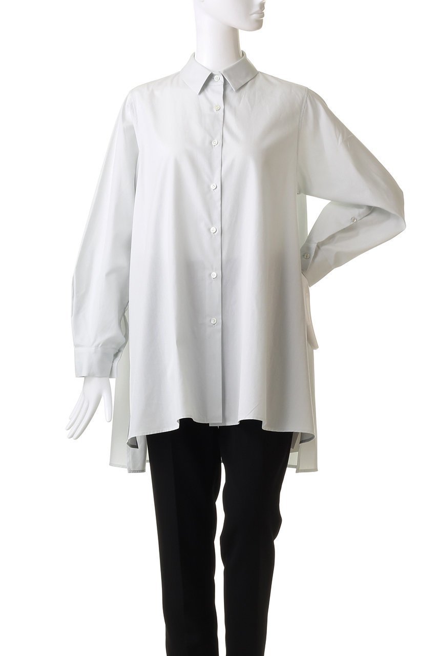 【ミディウミソリッド/MIDIUMISOLID】のslit slv tunic shirts シャツ 人気、トレンドファッション・服の通販 founy(ファニー) ファッション Fashion レディースファッション Fashion for Women トップス・カットソー Cut & Sew Tops シャツ・ブラウス・オフィスカジュアル Elegant Blouses & Button-Ups スリット Slit, Slit Detail スリーブ Sleeve, Long Sleeve / Short Sleeve ハイネック High Neck, Mock Neck ロング Long, Long-Length エレガント 上品 Elegant 再入荷 Restock / Back in Stock other-2|ID: prp329100004797293 ipo3291000000034806671