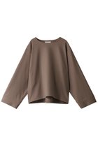 【ミディウミソリッド/MIDIUMISOLID】のroundneck P/O プルオーバー brown|ID:prp329100004797294