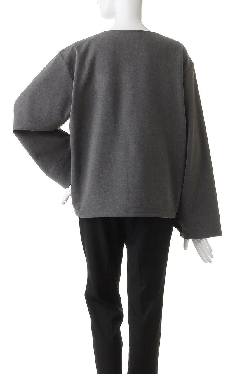 【ミディウミソリッド/MIDIUMISOLID】のroundneck P/O プルオーバー 人気、トレンドファッション・服の通販 founy(ファニー) ファッション Fashion レディースファッション Fashion for Women トップス・カットソー Cut & Sew Tops シャツ・ブラウス・オフィスカジュアル Elegant Blouses & Button-Ups カジュアルプルオーバー・ニットトップス Pullovers & Knit Tops / Casual Pullovers ショルダー Shoulder, Shoulder Strap シンプル Simple, Minimal スリーブ Sleeve, Long Sleeve / Short Sleeve ドレープ Drape, Draping Fabric ドロップ Drop Shoulder, Dropped Style ロング Long, Long-Length ワイド Wide, Wide Fit エレガント 上品 Elegant 再入荷 Restock / Back in Stock A/W・秋冬 Autumn/Winter other-4|ID: prp329100004797294 ipo3291000000034806681