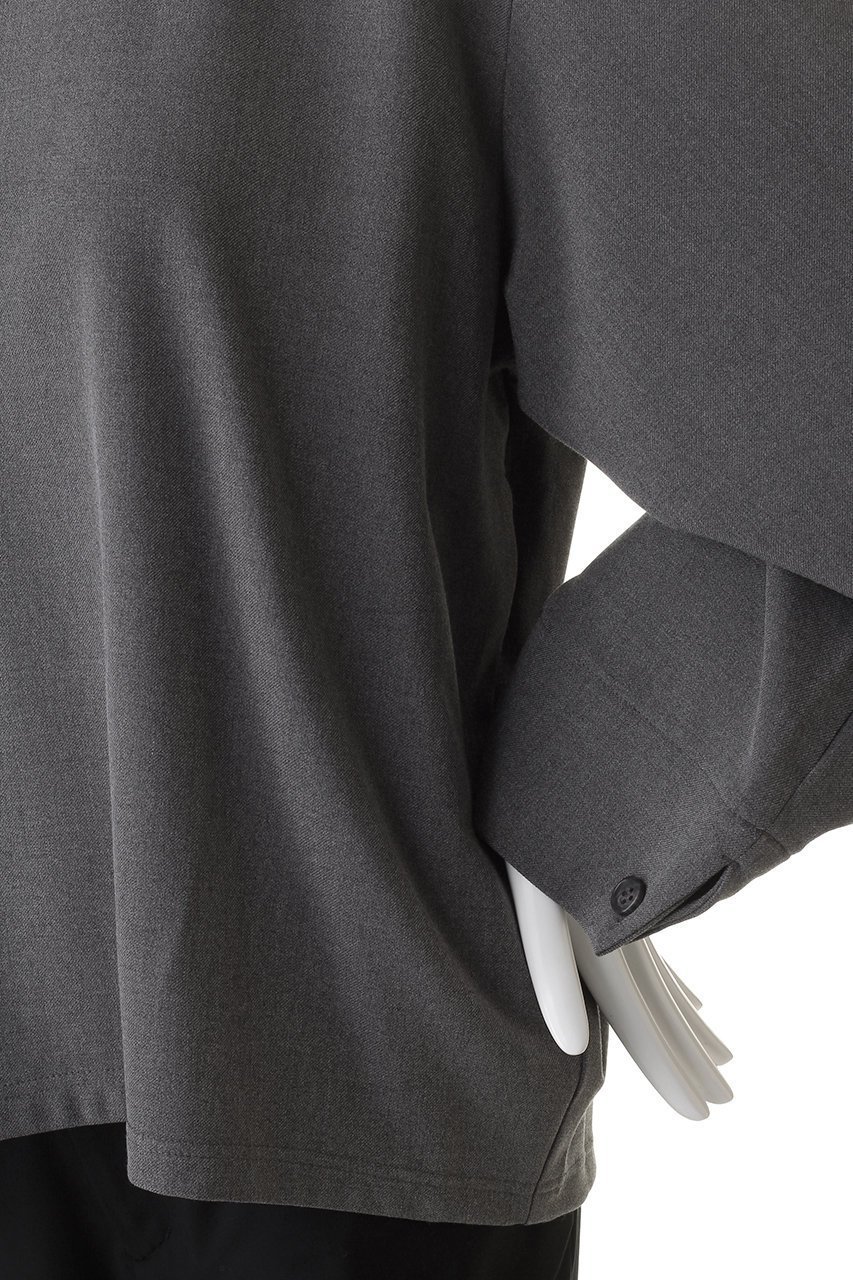 【ミディウミソリッド/MIDIUMISOLID】のroundneck P/O プルオーバー 人気、トレンドファッション・服の通販 founy(ファニー) ファッション Fashion レディースファッション Fashion for Women トップス・カットソー Cut & Sew Tops シャツ・ブラウス・オフィスカジュアル Elegant Blouses & Button-Ups カジュアルプルオーバー・ニットトップス Pullovers & Knit Tops / Casual Pullovers ショルダー Shoulder, Shoulder Strap シンプル Simple, Minimal スリーブ Sleeve, Long Sleeve / Short Sleeve ドレープ Drape, Draping Fabric ドロップ Drop Shoulder, Dropped Style ロング Long, Long-Length ワイド Wide, Wide Fit エレガント 上品 Elegant 再入荷 Restock / Back in Stock A/W・秋冬 Autumn/Winter other-5|ID: prp329100004797294 ipo3291000000034806682