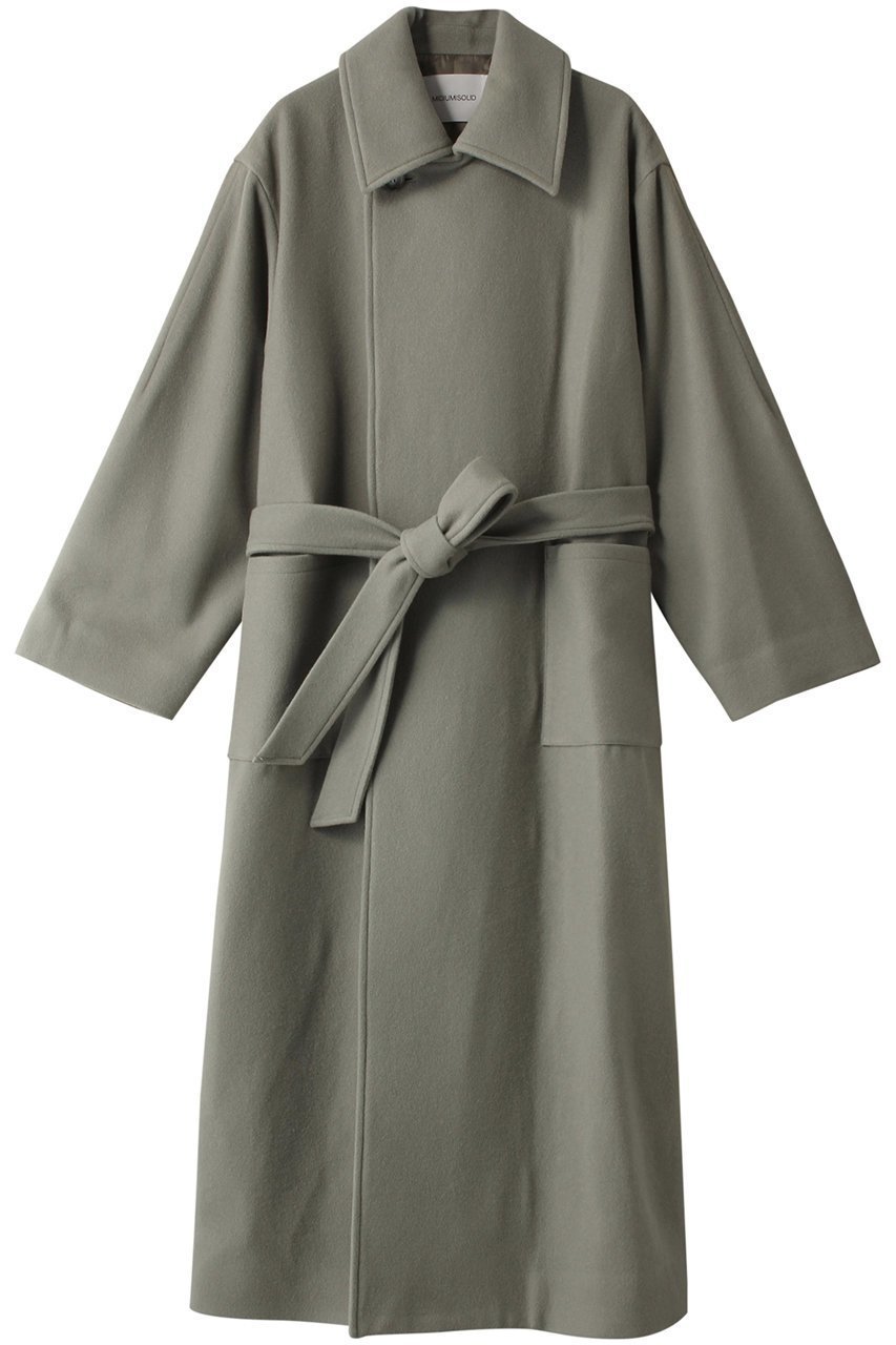 【ミディウミソリッド/MIDIUMISOLID】のlong CT with belt コート 人気、トレンドファッション・服の通販 founy(ファニー) ファッション Fashion レディースファッション Fashion for Women アウター Coat / Outerwear Collection コート・ロングコート・ピーコート Long Coats, Peacoats & More シンプル Simple, Minimal ロング Long, Long-Length 再入荷 Restock / Back in Stock other-1|ID: prp329100004797296 ipo3291000000034806692