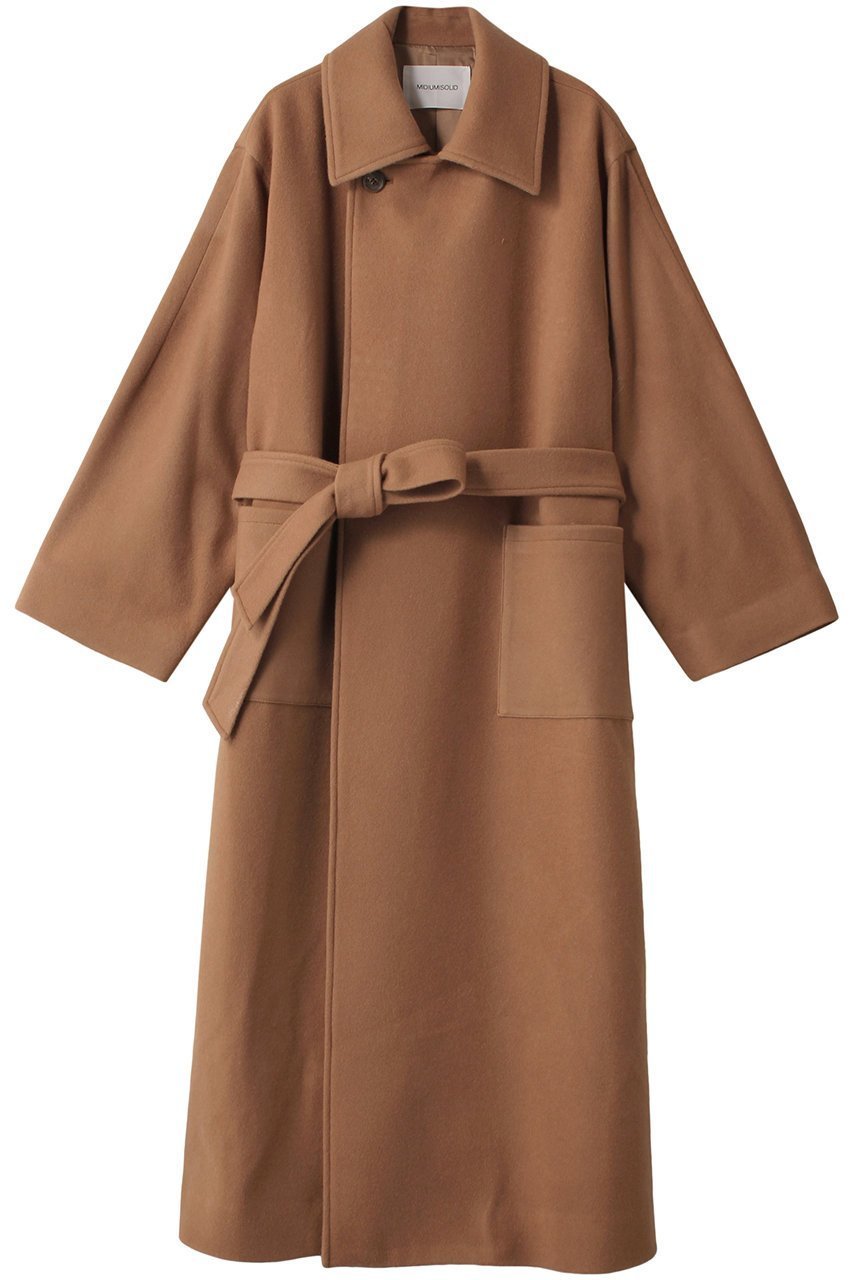 【ミディウミソリッド/MIDIUMISOLID】のlong CT with belt コート インテリア・キッズ・メンズ・レディースファッション・服の通販 founy(ファニー) ファッション Fashion レディースファッション Fashion for Women アウター Coat / Outerwear Collection コート・ロングコート・ピーコート Long Coats, Peacoats & More シンプル Simple, Minimal ロング Long, Long-Length 再入荷 Restock / Back in Stock wine|ID: prp329100004797296 ipo3291000000034806694