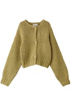 【ミディウミソリッド/MIDIUMISOLID】のshort hand knitted CD.R カーディガン yellow|ID:prp329100004797301