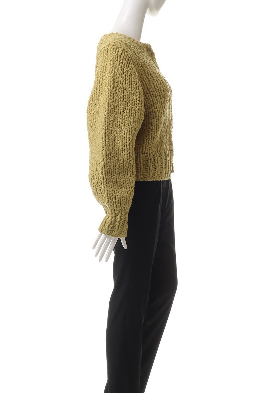 【ミディウミソリッド/MIDIUMISOLID】のshort hand knitted CD.R カーディガン 人気、トレンドファッション・服の通販 founy(ファニー) 　ファッション　Fashion　レディースファッション　Fashion for Women　トップス・カットソー　Cut & Sew Tops　ニット　Knit Tops & Sweaters　カーディガン・羽織り　Layered Style Cardigans　カーディガン　Cardigan, Knitwear　ショート　Short, Short Length　バランス　Balance, Style Balance　フェミニン　Feminine, Girly　再入荷　Restock / Back in Stock　手編み　Hand-Knitted, Handmade Knit　other-3|ID: prp329100004797301 ipo3291000000034806757