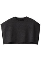 【ミズイロ インド/mizuiro ind】のshort poncho ポンチョ gray|ID:prp329100004797303