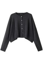 【ミズイロ インド/mizuiro ind】のc/neck short CD カーディガン gray|ID:prp329100004797304