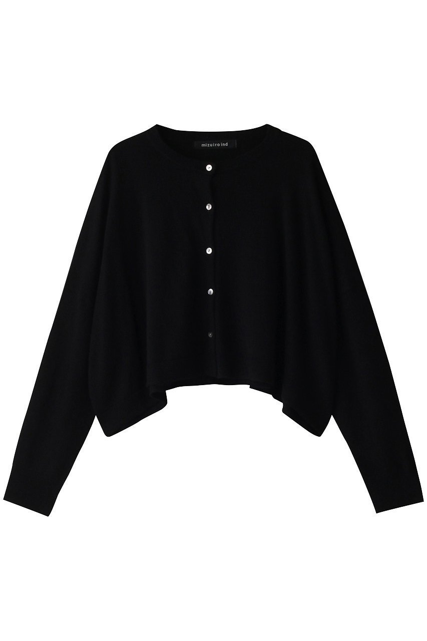 【ミズイロ インド/mizuiro ind】のc/neck short CD カーディガン インテリア・キッズ・メンズ・レディースファッション・服の通販 founy(ファニー) ファッション Fashion レディースファッション Fashion for Women トップス・カットソー Cut & Sew Tops ニット Knit Tops & Sweaters カーディガン・羽織り Layered Style Cardigans カーディガン Cardigan, Knitwear ショート Short, Short Length シンプル Simple, Minimal トレンド Trend, Trending Now ロング Long, Long-Length 再入荷 Restock / Back in Stock black|ID: prp329100004797304 ipo3291000000034806809