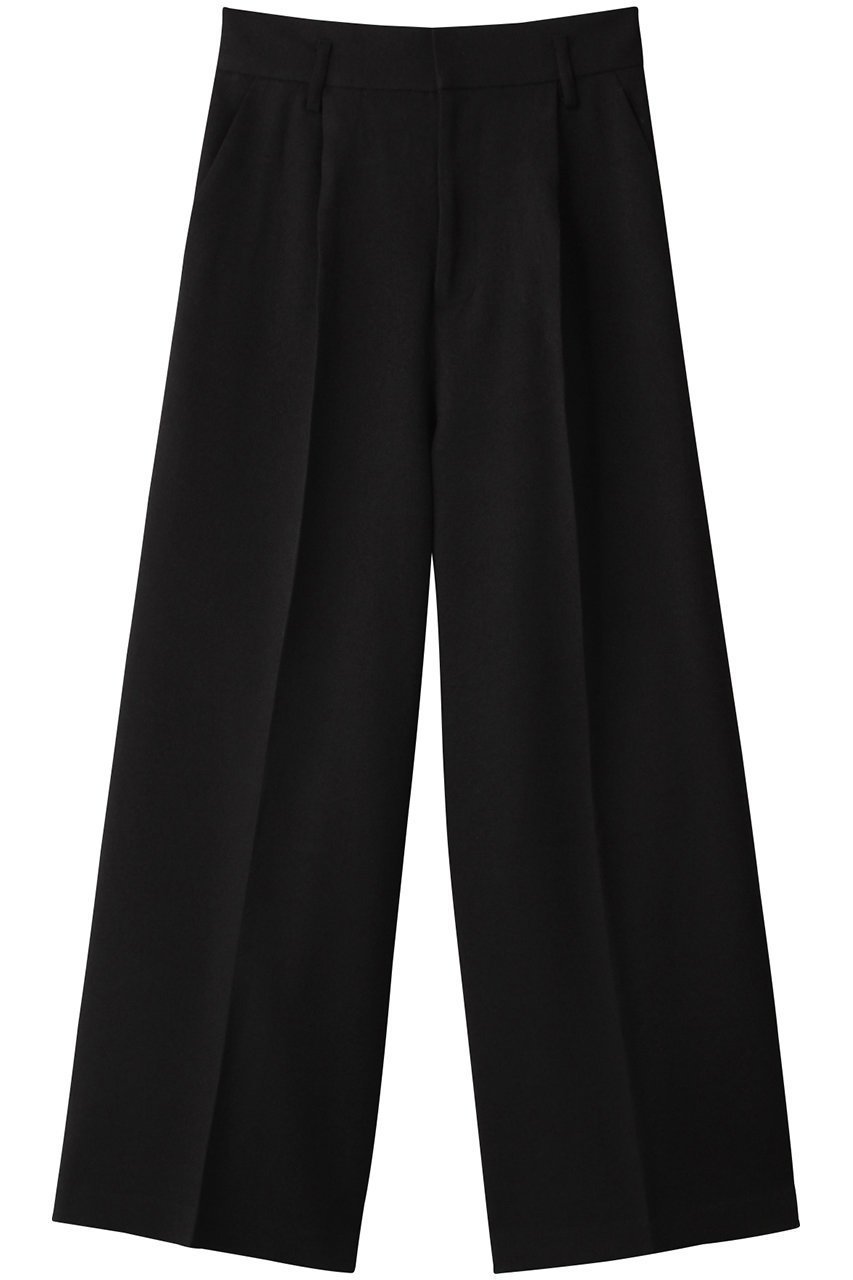 【ミディウミソリッド/MIDIUMISOLID】のhigh waist tucked PT パンツ インテリア・キッズ・メンズ・レディースファッション・服の通販 founy(ファニー) ファッション Fashion レディースファッション Fashion for Women パンツ Pants & Trousers シンプル Simple, Minimal センター Center, Center Line ワイド Wide, Wide Fit 再入荷 Restock / Back in Stock black|ID: prp329100004797305 ipo3291000000034806841