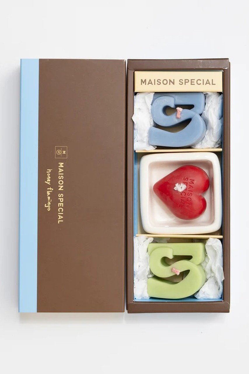 【メゾンスペシャル/MAISON SPECIAL】の【honeyflamingo×MAISON SPECIAL】Logo Candle Set/ロゴキャンドルセット インテリア・キッズ・メンズ・レディースファッション・服の通販 founy(ファニー) キャミソール Camisole, Spaghetti Strap Top ギフト プレゼント Gift / Present スペシャル Special, Limited Edition タンク Tank Top, Sleeveless Top 新作・新入荷 New Arrivals / New In RED(レッド)|ID: prp329100004797308 ipo3291000000034806937
