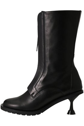 【ピアッカセッテ/ph7+】 センターファスナーヒールミドルブーツ人気、トレンドファッション・服の通販 founy(ファニー) ファッション Fashion レディースファッション Fashion for Women センター Center, Center Line デニム Denim, Jeans Material フレア Flare, Flared ミドル Middle Length, Mid Height 台形 A-Line, Trapezoid Shape |ID:prp329100004797310