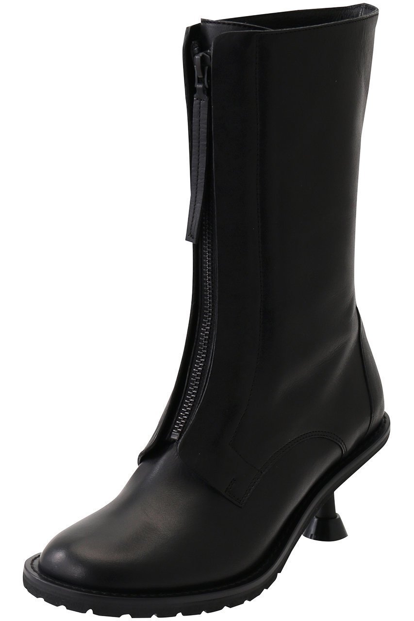 【ピアッカセッテ/ph7+】のセンターファスナーヒールミドルブーツ 人気、トレンドファッション・服の通販 founy(ファニー) ファッション Fashion レディースファッション Fashion for Women センター Center, Center Line デニム Denim, Jeans Material フレア Flare, Flared ミドル Middle Length, Mid Height 台形 A-Line, Trapezoid Shape other-2|ID: prp329100004797310 ipo3291000000034806954