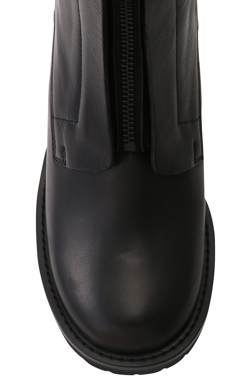 【ピアッカセッテ/ph7+】のセンターファスナーヒールミドルブーツ 人気、トレンドファッション・服の通販 founy(ファニー) ファッション Fashion レディースファッション Fashion for Women センター Center, Center Line デニム Denim, Jeans Material フレア Flare, Flared ミドル Middle Length, Mid Height 台形 A-Line, Trapezoid Shape other-4|ID: prp329100004797310 ipo3291000000034806956