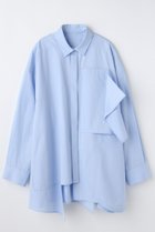 【エンフォルド/ENFOLD】の【12/17 12:00販売開始】PLATE SHIRT 人気、トレンドファッション・服の通販 founy(ファニー) ファッション Fashion レディースファッション Fashion for Women トップス・カットソー Cut & Sew Tops シャツ・ブラウス・オフィスカジュアル Elegant Blouses & Button-Ups 2026年 2026 コンパクト Compact, Small Size サークル Circle, Round Design スリーブ Sleeve, Long Sleeve / Short Sleeve トライアングル Triangle, Triangular Shape プレート Plate, Dish モチーフ Motif, Design Theme ロング Long, Long-Length 夏 Summer 春 Spring S/S・春夏 SS, Spring/Summer, Warm Season 皿 Plate, Dish thumbnail ライトブルー|ID: prp329100004798533 ipo3291000000034816286