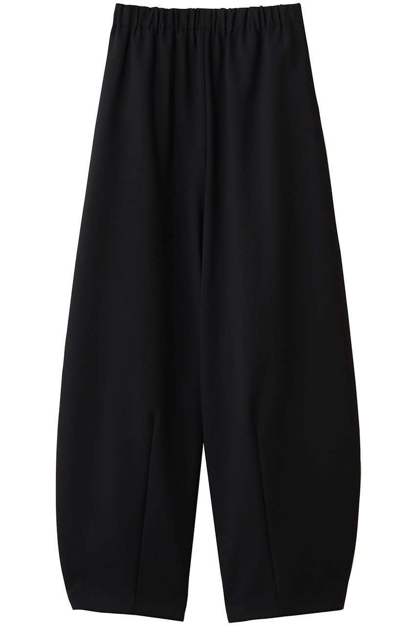 【エンフォルド/ENFOLD】のROUND TROUSER インテリア・キッズ・メンズ・レディースファッション・服の通販 founy(ファニー) 　ファッション　Fashion　レディースファッション　Fashion for Women　パンツ　Pants & Trousers　2026年　2026　おすすめ　Recommended / Our Picks　クロップド　Cropped, Short Length　ストレッチ　Stretch, Stretchy Fabric　ラウンド　Round, Round Neck　夏　Summer　定番　Standard, Basic Item　春　Spring　S/S・春夏　SS, Spring/Summer, Warm Season　ブラック|ID: prp329100004798536 ipo3291000000035538966