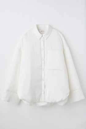 【エンフォルド/ENFOLD】のPADDING BIG SHIRT JACKET 人気、トレンドファッション・服の通販 founy(ファニー) ファッション Fashion レディースファッション Fashion for Women アウター Coat / Outerwear Collection レディースジャケット・軽アウター Jackets 2026年 2026 サテン Satin, Glossy Fabric ジャケット Jacket, Outerwear ストレッチ Stretch, Stretchy Fabric ダブル Double, Double-Breasted バランス Balance, Style Balance エレガント 上品 Elegant 夏 Summer 春 Spring S/S・春夏 SS, Spring/Summer, Warm Season |ID:prp329100004798539